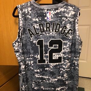 LaMarcus Aldridge Camo City Edition Authentic NBA